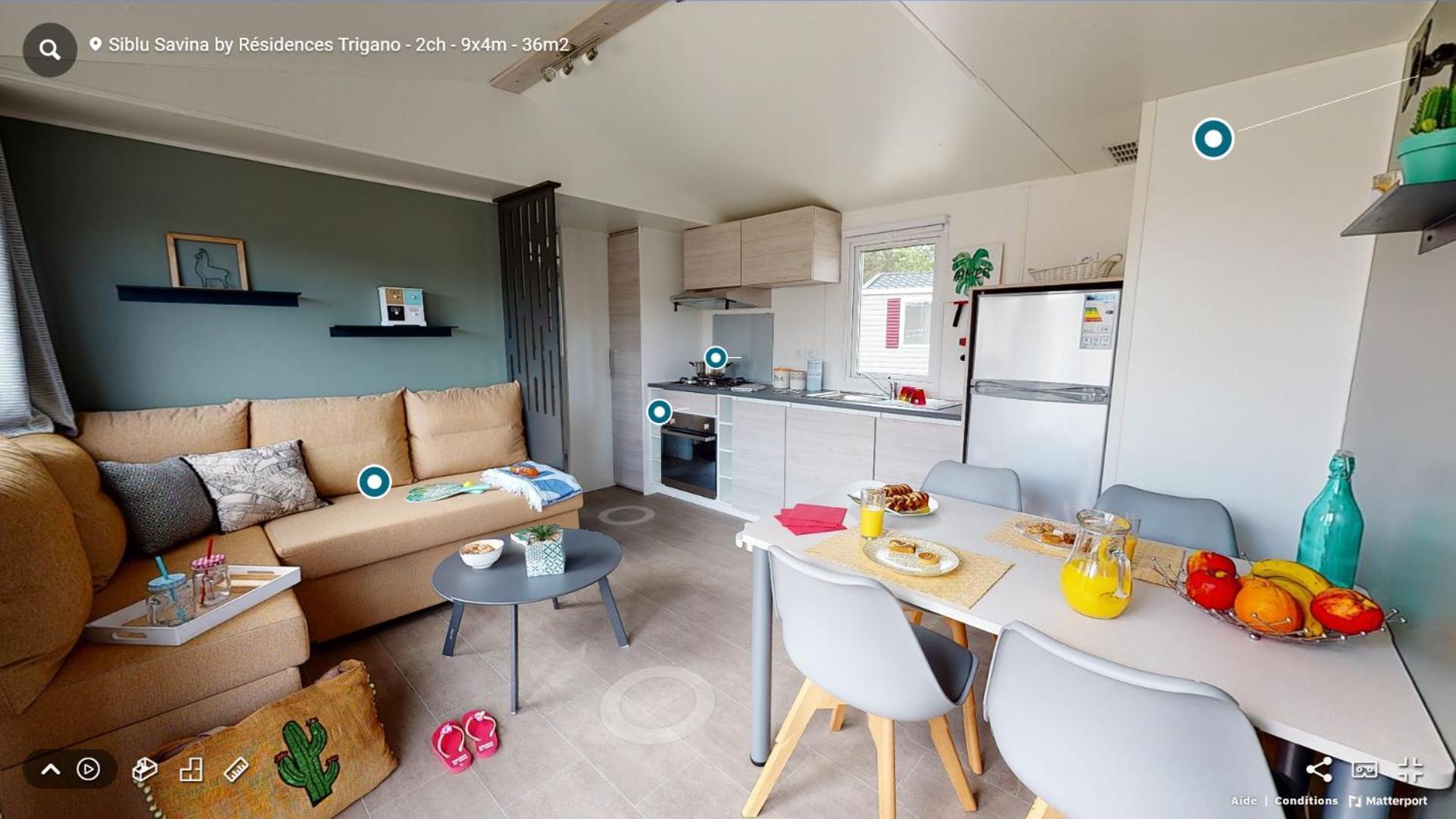 Mobil Home Le Rimbaud - 4/6 Pers - 2 Ch - 2 Sdb Saint-Jean-de-Monts Exterior foto